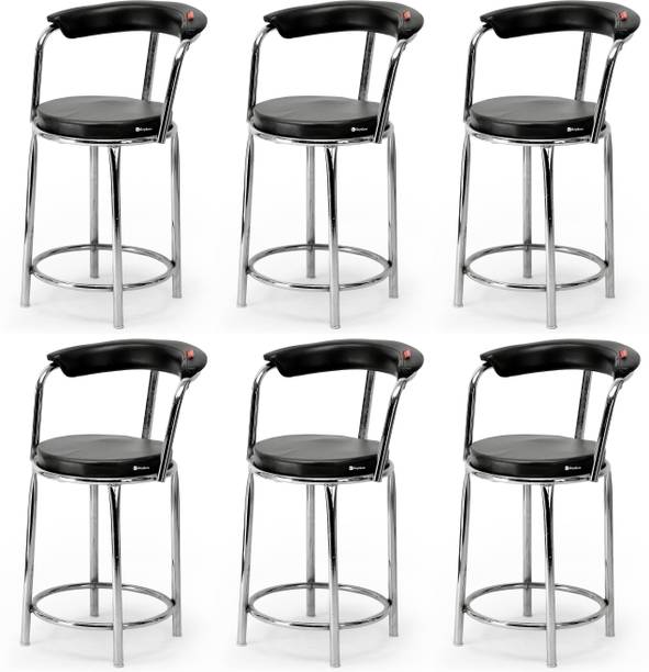 Goyal Steel & Furniture Industries Elegance and Comfort steel frame dining stool for home office hotel Metal Dining Chair
