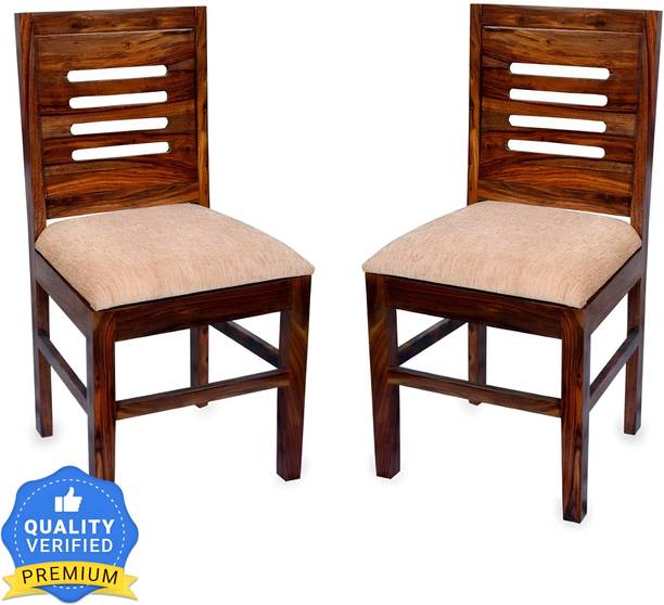 MAA LAXMI Solid Sheesham Wood Set Of Two Dining Chairs For Dining Room | Solid Wood Dining Chair