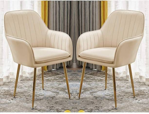 Oakcraft Lounge/Dinning/Accent Chairs with Engineered Metal Legs Metal Dining Chair