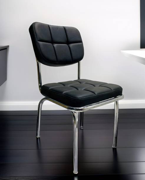 GOYALSON Stylish Accent Without Arm Dining Chair Ideal for Gatherings & Everyday Use Metal Dining Chair