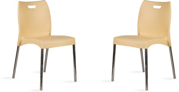 Diya Max Web Plastic Chair for Dining Room, Cafe and Restaurents Plastic Cafeteria Chair