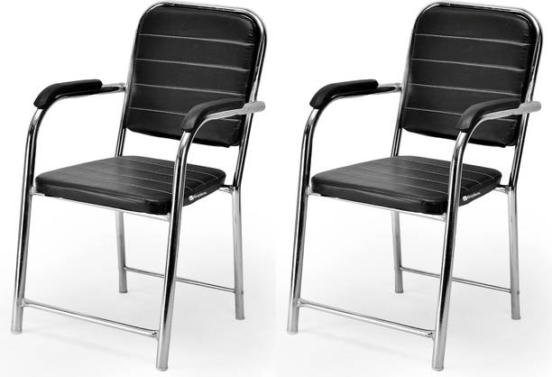 OFFICE SEATING Durable Office Visitor Chair Comfortable Study Computer Home Chair Visitor Leatherette Office Arm Chair