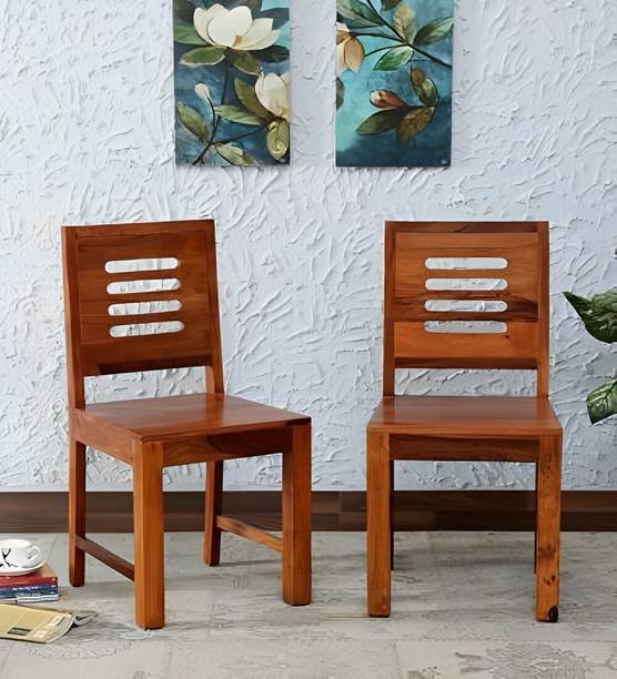 Shree Jeen Mata Enterprises SJME Solid Sheesham Wood Set Of Four Dining Chair For Dining Room / Study Room. Solid Wood Dining Chair