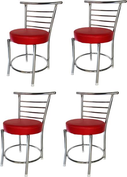 Goyal Steel & Furniture Industries Elegance and Comfort dining chair for home office hotel with extra ring Metal Dining Chair