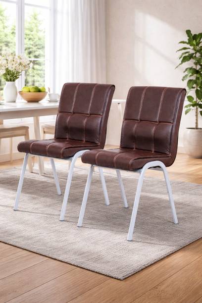 zidle Glance Visitor Chair for Home| Living| Office| including 1 year warranty Leatherette Dining Chair