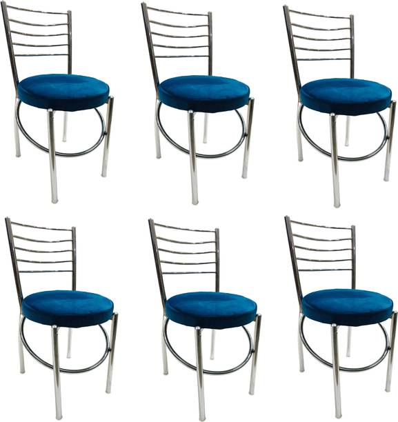 RATISON STEEL DINING CHAIR HOME STUDY OFFICE VISITOR CHAIR Leatherette Dining Chair