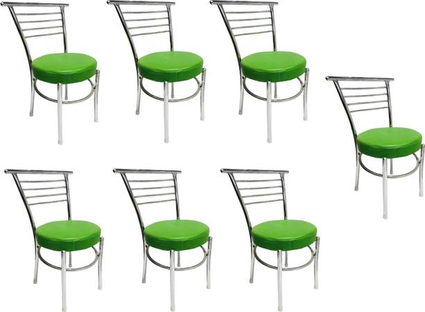GOYALSON Steel Chair Office Visitor Student Study Chair Home Resturants Dining Chair Metal Dining Chair