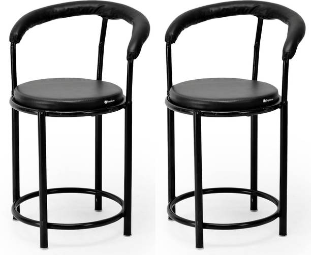 GOYALSON Stool chair Home/Office/Visitor/Study/Executive/Computer/Student Stool Metal Dining Chair
