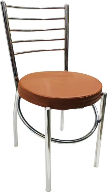 RATISON STEEL DINING CHAIR HOME STUDY OFFICE VISITOR CHAIR Leatherette Dining Chair