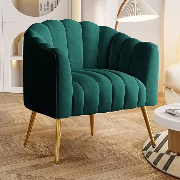 S K hindustan Modern Metal Cushion Chair Metal Dining Chair