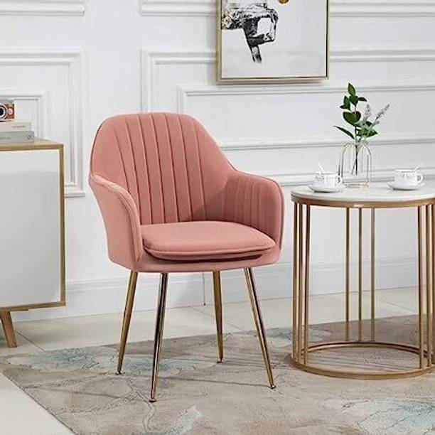 Dunkiet Velvet Dining Chairs, Cushion Seat Chair for Living Room Bedroom Restaurant Fabric Dining Chair