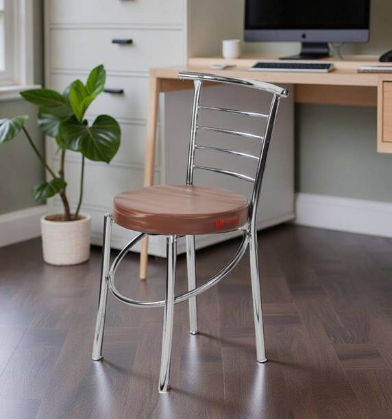 Goyal Steel & Furniture Industries Home Office steel Dining Chair for Kitchen and Living Room Metal Dining Chair