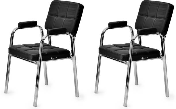 Goyal Steel & Furniture Industries Home Office Visitor Chair Stylish Portable Seating Solution Metal Dining Chair