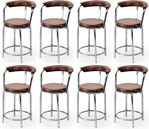 Goyal Steel & Furniture Industries Elegance and Comfort steel frame dining stool for home office hotel Metal Dining Chair