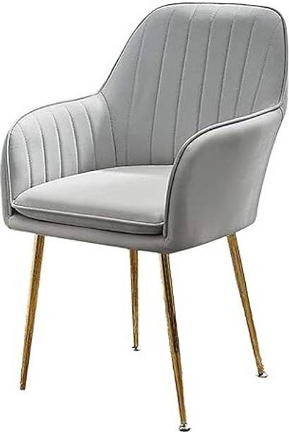 DEXON Velvet Dining Chairs, Cushion Seat Chair for Living Room Bedroom Restaurant Fabric Dining Chair