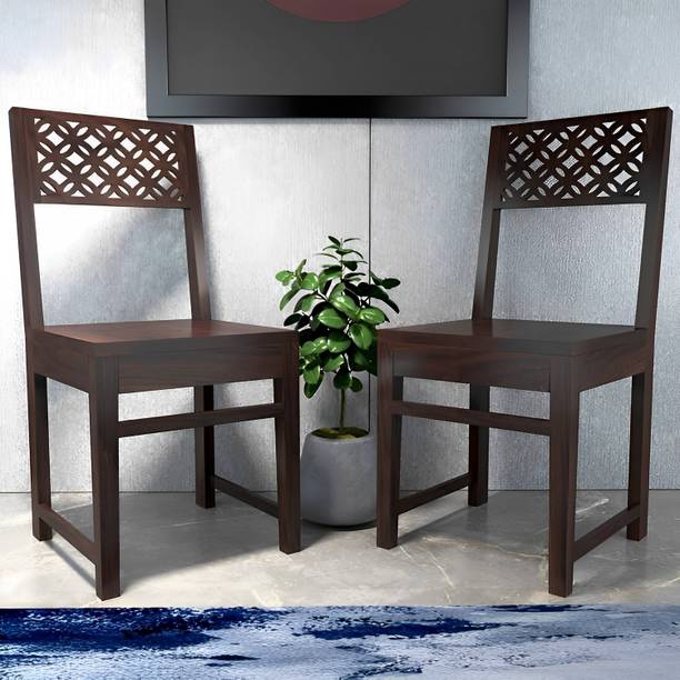 CLANECRAFT Solid Sheesham Wood Dining Chairs For Dining Room/ Study Room | Solid Wood Dining Chair