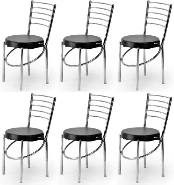 SCHOOL FURNITURE STEEL CHAIR HEAVY DUTY WITH CUSHION SEAT Metal Dining Chair