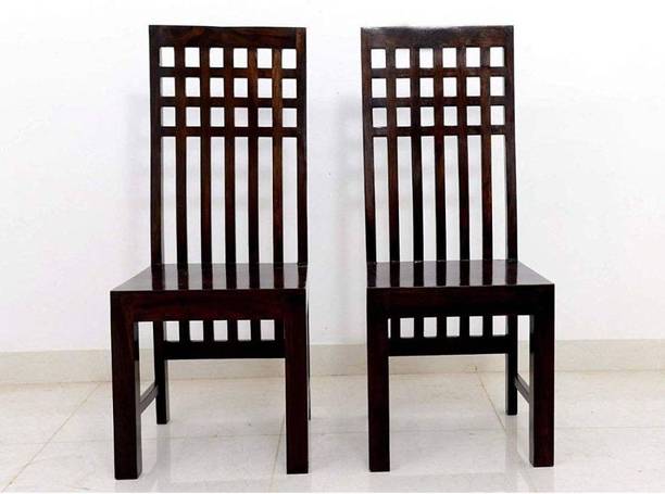 HDWOOD Solid Sheesham Wood Set of 2 Dining /Study Chair For Dining/ Study Room/ Office. Solid Wood Dining Chair