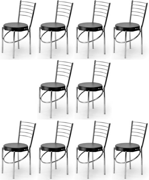 NEW GOYAL FURNITURE Steel Dining Chair for Home Hotel Restaurant Metal Dining Chair