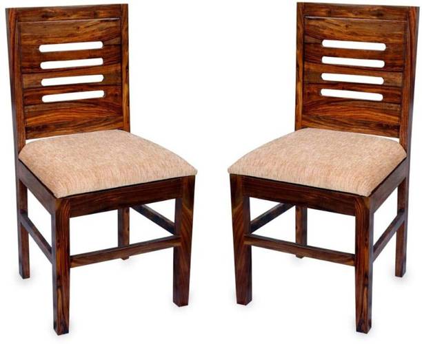 Jh Decore Solid Wood Sheesham Wood Two Dining Chairs For Dining Room, Restaurants Solid Wood Dining Chair