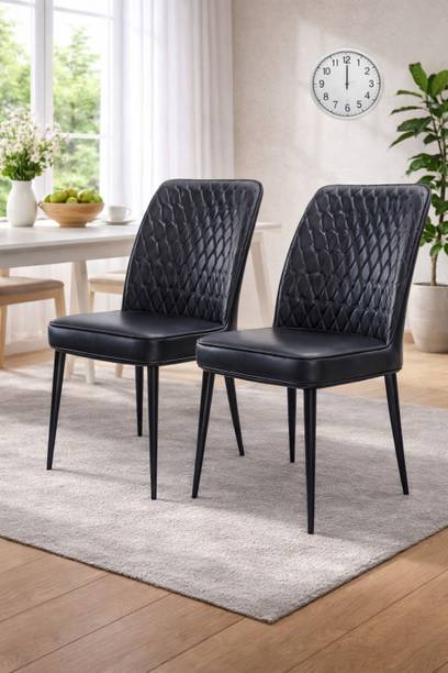 zidle CURRENCY CUSHION DINING CHAIR WITH FULL METAL BODY AND 1 YEAR WARRANTY Metal Dining Chair