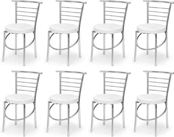 RATISON Office Visitor Student Study Chair Home Resturants Steel Dining Chair Leatherette Dining Chair