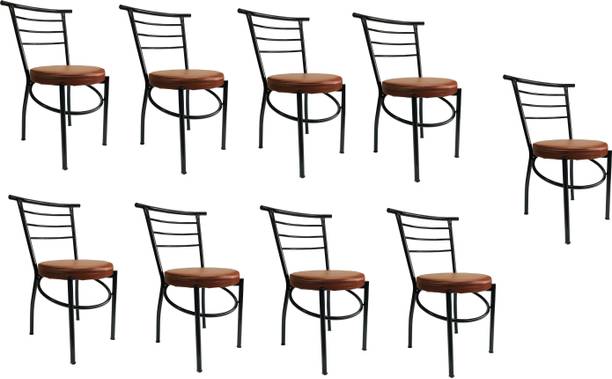 SOMRAJ Multipurpose Dining/Restaurant/Cafe/Home/Office/Study Chair Leatherette Dining Chair