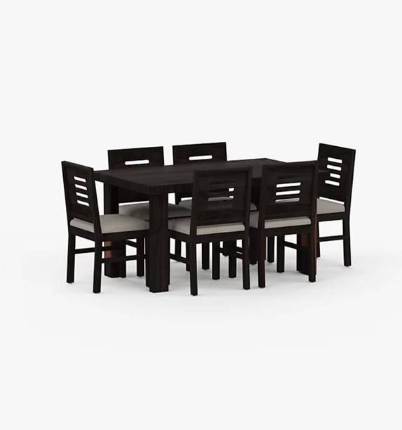 Green pearl Green pearl Solid Sheesham Wood Design Four Seater Dining Set For Dining Room/ Solid Wood 6 Seater Dining Table