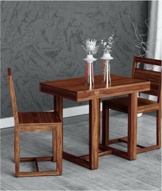 Flipkart Perfect Homes Rosewood (Sheesham) Solid Wood 2 Seater Dining Set