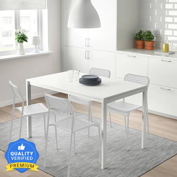 IKEA Tropical Metal 4 Seater Dining Set