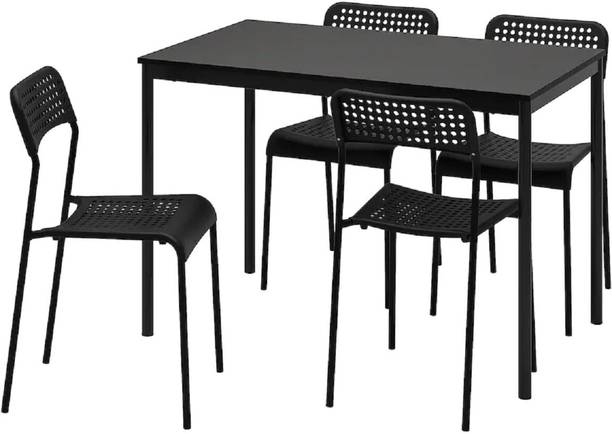 adityafu Plastic 4 Seater Dining Set