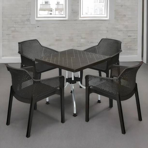 Nilkamal Metal 4 Seater Dining Set