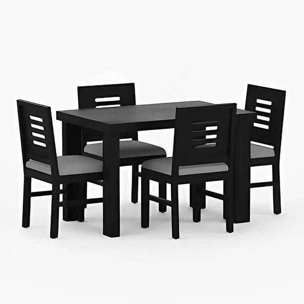 AMARNATH MD Solid Sheesham Wood Dining Table Set for Dining Room | Hotel | Office Solid Wood 4 Seater Dining Set