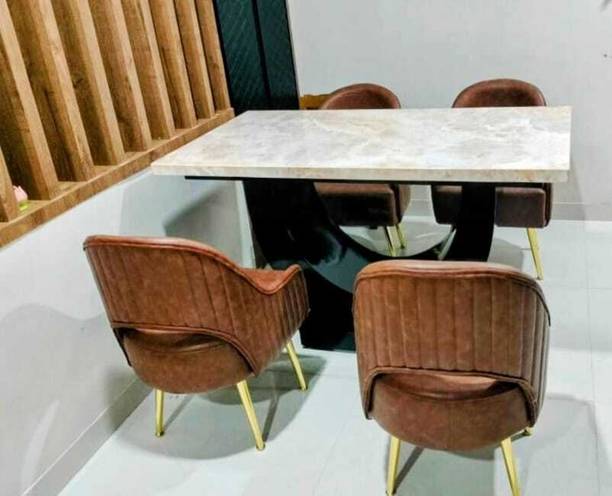 Taxzek #23jn4-seaterDT Solid Wood 4 Seater Dining Set