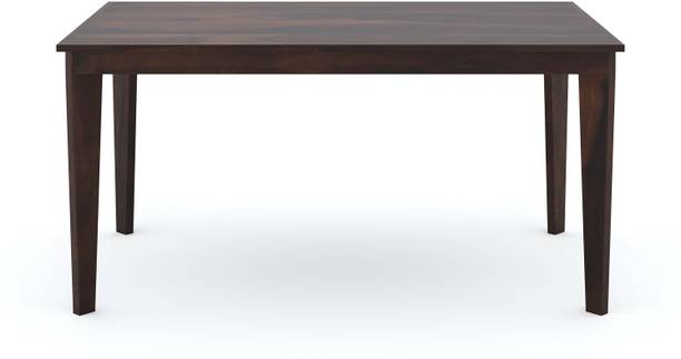 Allie Wood Rosewood ( Sheesham ) Solid Wood 6 Seater Dining Table