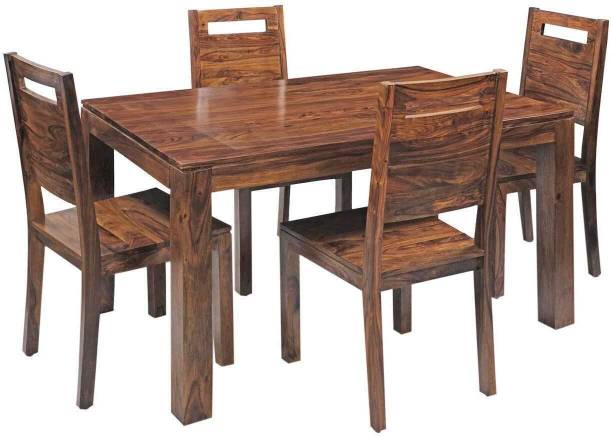 jangid Handicraft Wooden Dining Table with Chairs | Dining Table Set of 4 for Home Solid Wood 4 Seater Dining Set