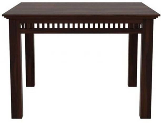 Devsignature Sheesham Wood Dining Set/4 Seater Wooden Dining Set For Home Solid Wood 4 Seater Dining Set