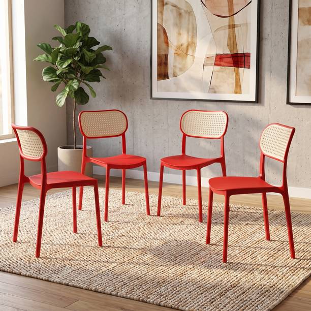 TrendyLivings Taquila Chair for Home | Dining Chair | Suitable for Home, Café & Restaurant Plastic Outdoor Chair