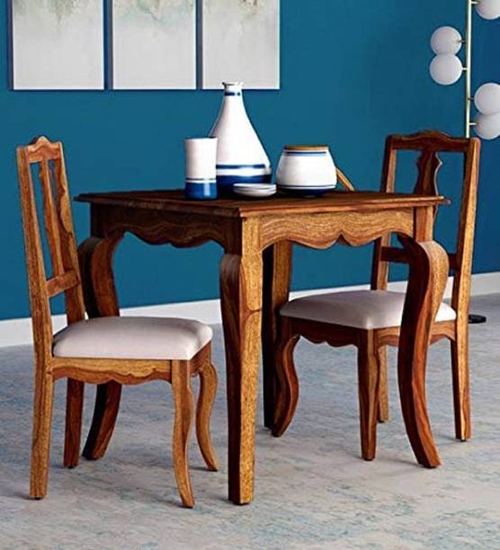 RK WOOD Solid Wood 2 Seater Dining Set