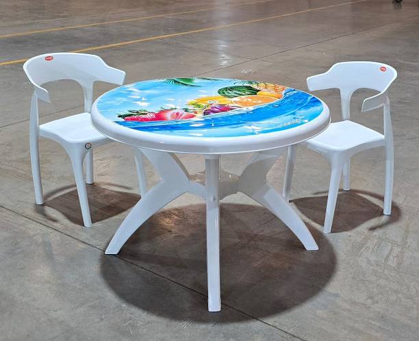 MSR Plastic 2 Seater Dining Set
