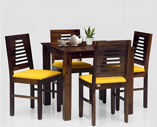 Flipkart Perfect Homes Solid Wood 4 Seater Dining Set
