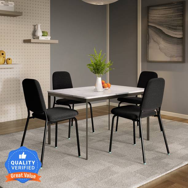 Godrej Interio Franky and Kalyx Metal 4 Seater Dining Set