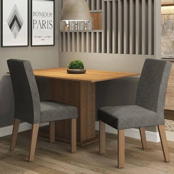 Madesa Manu Dining Room Engineered Wood 2 Seater Dining Set