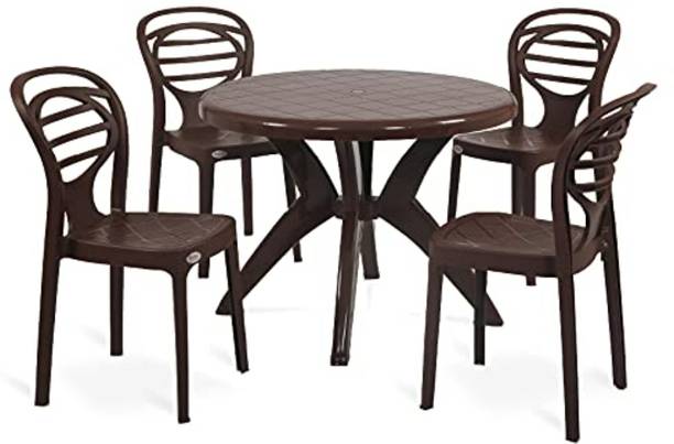 SRF Plastic 4 Seater Dining Set