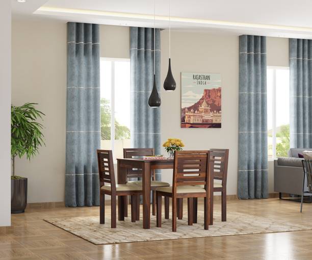 Induscraft Joshua Solid Wood 4 Seater Dining Set
