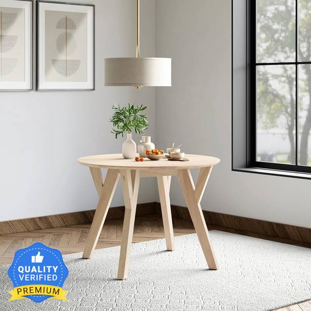 Godrej Interio Dune Solid Wood 4 Seater Dining Table