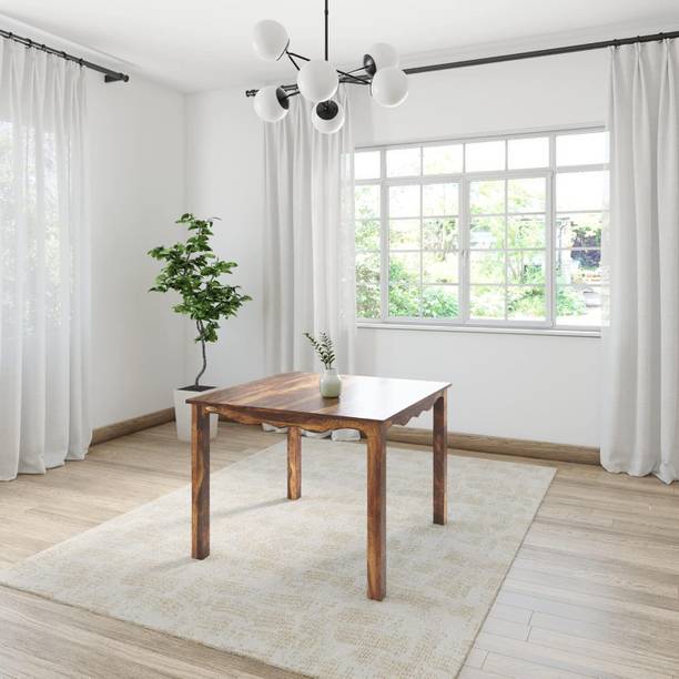 Rajgharana Sheesham Wood 4 Seater Dining Table For Home Solid Wood 4 Seater Dining Table