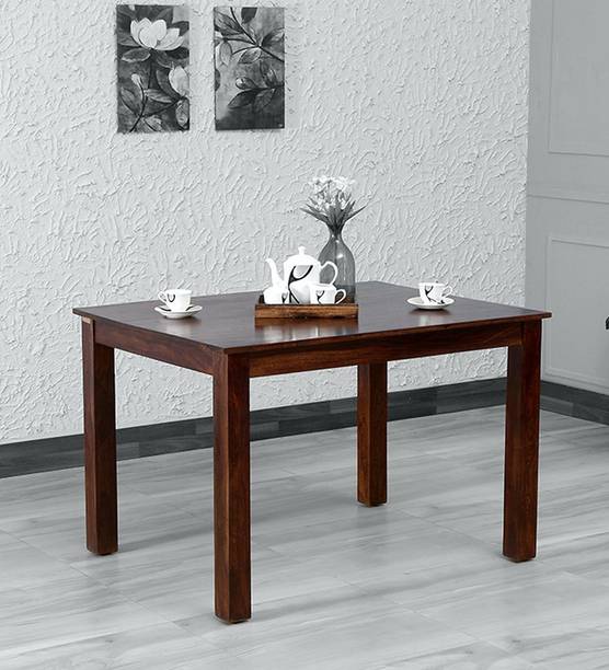 ashokartNcraft Solid Wood 4 Seater Dining Table