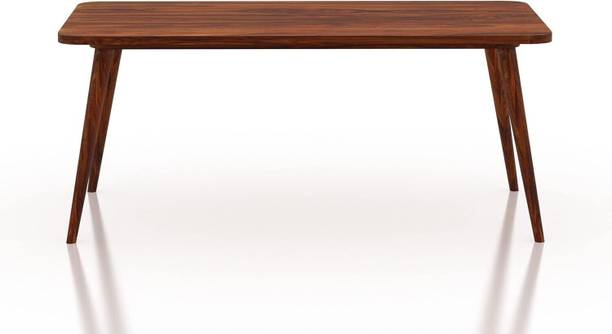 Ganpati Arts Sheesham Wood 6 Seater Dining Table/Wooden Table for Dining Room/House Solid Wood 6 Seater Dining Table