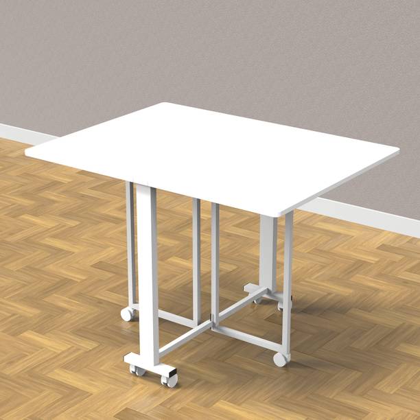 InnoFur Pacio Folding Engineered Wood 6 Seater Dining Table